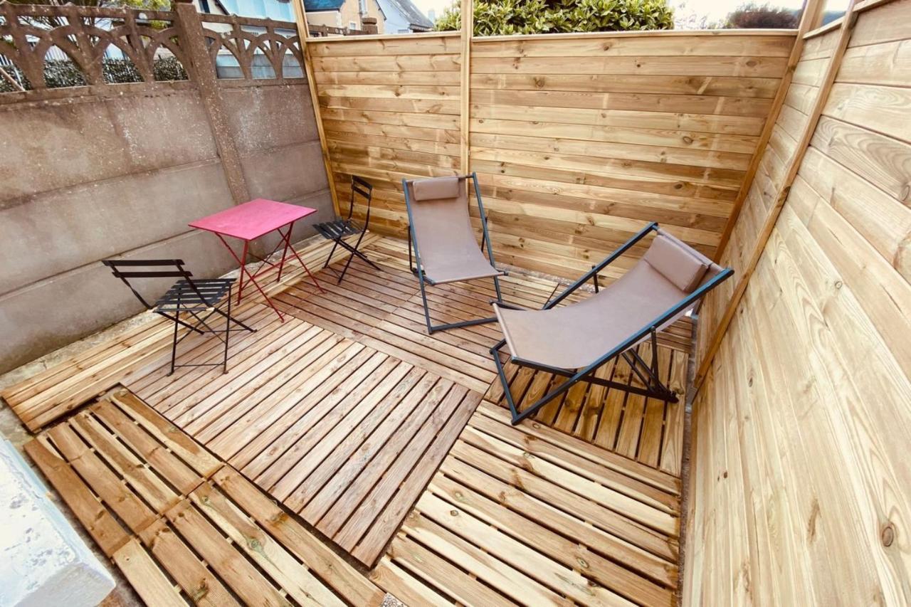 Apartament Le Yellow, Studio Renove, Tout Confort, Jardin Saint-Jacques-de-la-Lande Zewnętrze zdjęcie